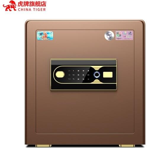 Safe home small CSP certified 40CM smart anti-theft safe fingerprint office all-steel new products