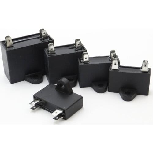 CBB61 1uF 1.5uF 2uF 2.5uF 3uF 3.5uF 4uF 4.5uF 5uF 6uF 8uF 10uF 400V 450V Motor Run Capacitor Fan Ceiling exhaust 400VAC 450VAC