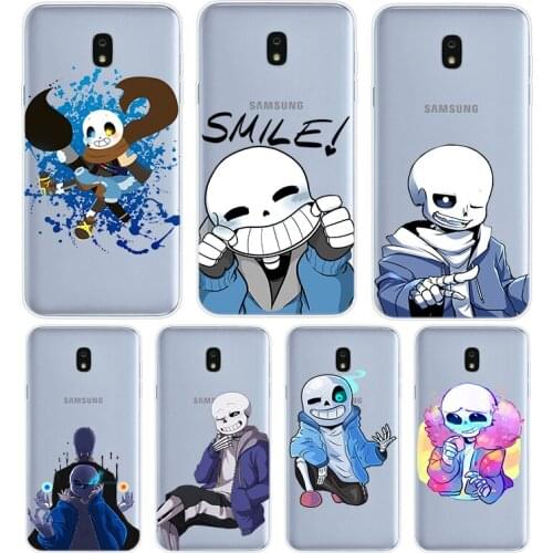 Undertale Sans Anime For Samsung Galaxy J8 J7 Duo J6 J5 Prime J4 Plus J3 J2 Core 2018 2017 2016 Phone Case Cover