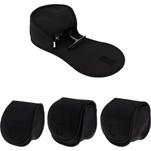 Spinning Reel Pouch Baitcasting Fishing Reel Bag Protective Case Cover Holder