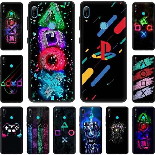 Phone Case For Huawei P30 Pro P40 Lite E P Smart Z Y7 Y6 2019 Soft Silicone Back Cover Mobile Bag ps5 Hot game P-PlayStation