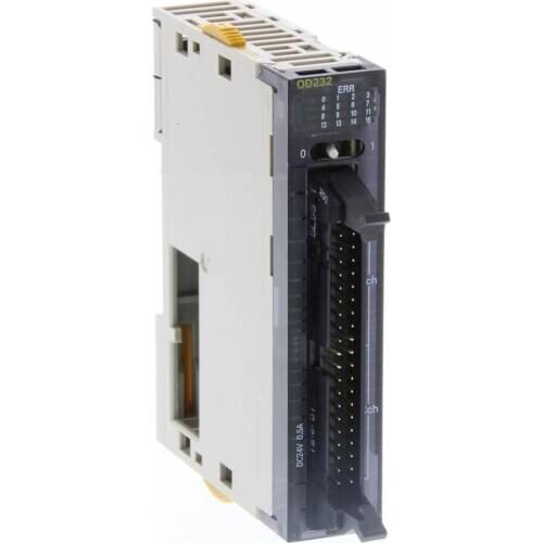 CJ1W-OD232 Digital output unit, 32 x transistor outputs, PNP, 0.5 A, 24 VDC, load short-circuit protection