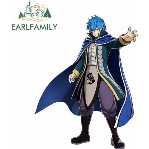 EARLFAMILY 13cm x 10.1cm For Dragon Slayer Car Window Stickers Scratch-Proof Decal Bumper Car Accessories Waterproof Decoration