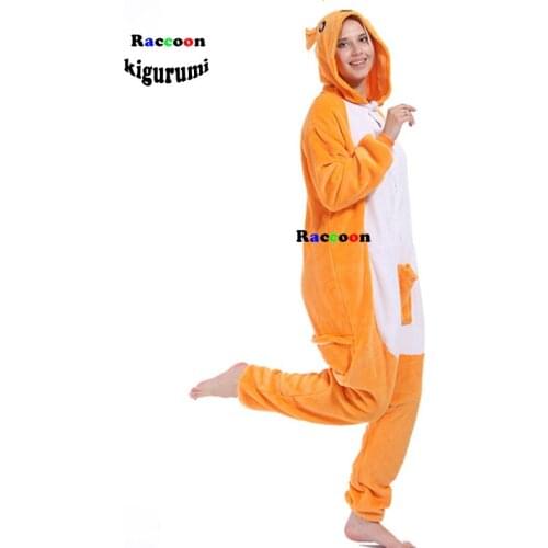 Anime Kangaroo For Men Kigurumi Adults Onesies Women Cartoon Pajamas Role-playing Animal Cosplay Costume For Halloween Onsie