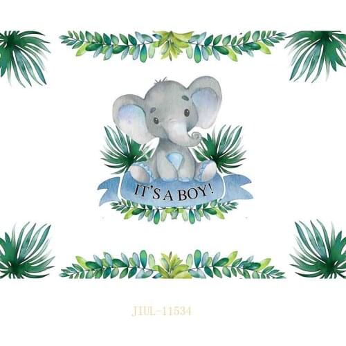 ZHISUXI Baby Shower Photography Backdrop Boy Or Girl Gender Reveal Party Background Red Or Blue Decor Studio Props 210519-a9