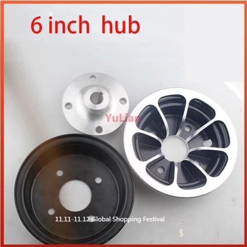 6-inch wheel hub fits for 4.10/3.50-6 tyres inner tube 6 '' ATV kart car Scooter Snow sweeper rims