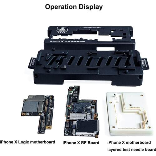 QIANLI MainBoard Layered Testing Frame For IPhone 11 pro max X XS MAX Middle Level Radio Frequency Logic Board Function iSocket