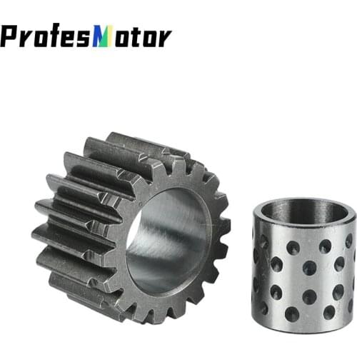 Motorcycle 18T Clutch Primary Drive Gear Bush For Lifan 125cc LF125cc Manual Clutch 1P52FMI-K Horizontal Kick Starter Engines