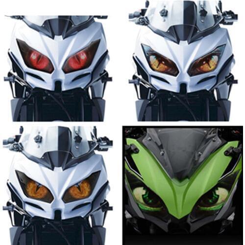 For 2017-2019 Kawasaki Ninja 650 Versys 650 Motorcycle Headlight Protection Decal Stickers