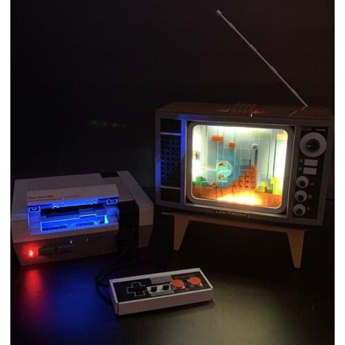 2020 NEW IN STOCK LED Light Set For Nintendo Entertainment Syste Compatible with 71374 Building blocks Bricks Toy Gifts