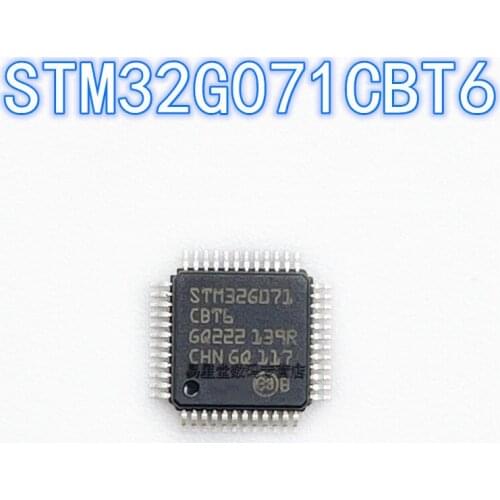 1PCS-10PCS 100% new original authentic STM32G071CBT6 QFP-48 32G071CBT6 QFP48 32-bit microcontroller chip