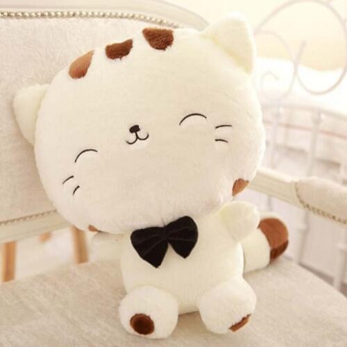 Plush Dolls For Girl Sucker Car & Room Doll Cartoon Cute Doll Cat Plush Stuffed Cat Toys 18CM Birthday Gift Kids Toys Animals