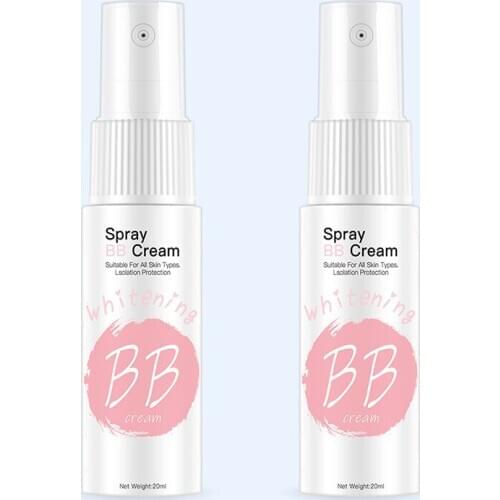 Portable Whitening Spray Moisturizing Concealer BB Cream Foundation Sunscreen Brighten Face Makeup Beauty Cosmetics T1279