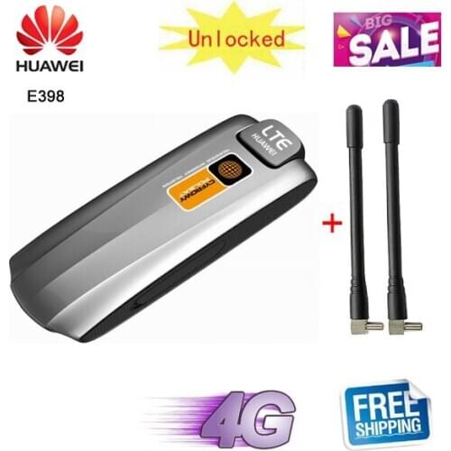 Unlocked Original Huawei E398 E398u-1 100Mbps 4G LTE USB Modem Wireless Data Card USB STICK free shipping