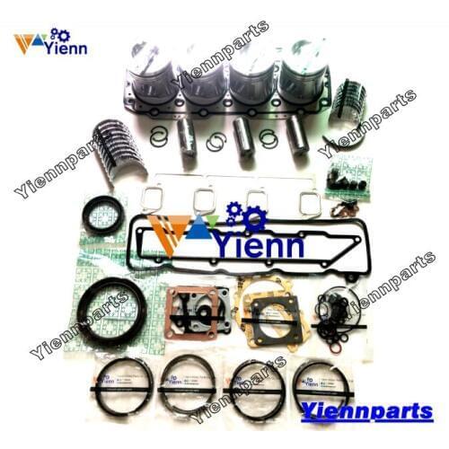 4TNV106T-RZAQ 4TNV106 Overhaul Rebuild Kit for Yanmar engine PC95R-2 PW95R-2 Excavator EF890 Tractor piston ring bearing gasket