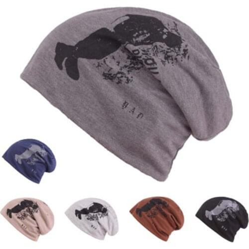 Autumn and winter Baotou hat men and women hooded hat wholesale cotton double turban hat outdoor earmuffs warm hat H54