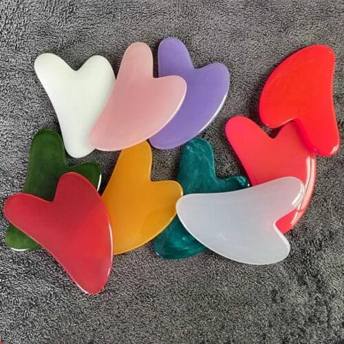 Beautiful Massage Beeswax Guasha Scraping Massage Scraper Face Massager Acupuncture Gua Sha Eye Face Board SPA Massage Tool