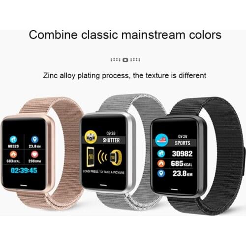 2021H19 Smart Watch Health Detector Smart Bracelet Mens WomensSmartwatch Waterproof for Android IOS BT Sports Watch for Xiaomi