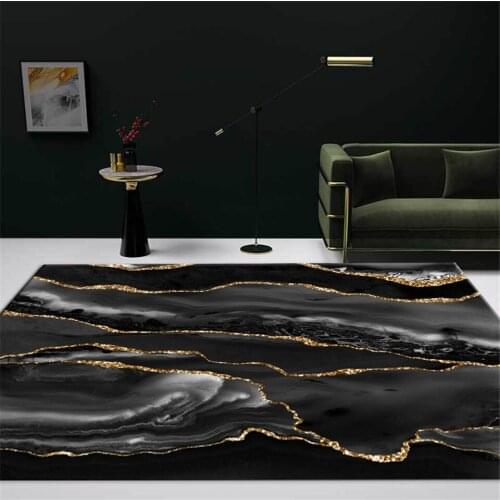 Nordic Modern Marble 3D Printed Carpets for Living Room Bedroom Area Rugs Entrance Doormat Kitchen Bathroom Anti-slip Floor Rug
