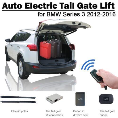 Smart Auto Electric Tail Gate Lift for BMW 3 Series 2012-2016 Remote Control Drive Seat Button Control Set Height Avoid Pinch