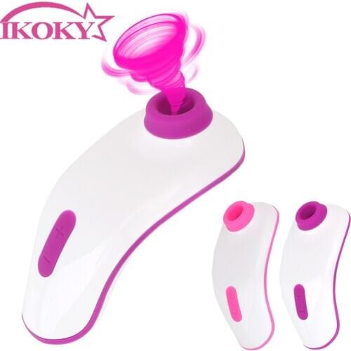 IKOKY Sex Toys For Women Sucker Vibrator For Clitoris Nipple Vacuum Suction Vibrator 10 Modes Female Masturbator Adults Products
