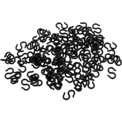 Bicycle MTB Cable Clips Shifter Housing S Buckle Brakes Holder Guides 100pcs
