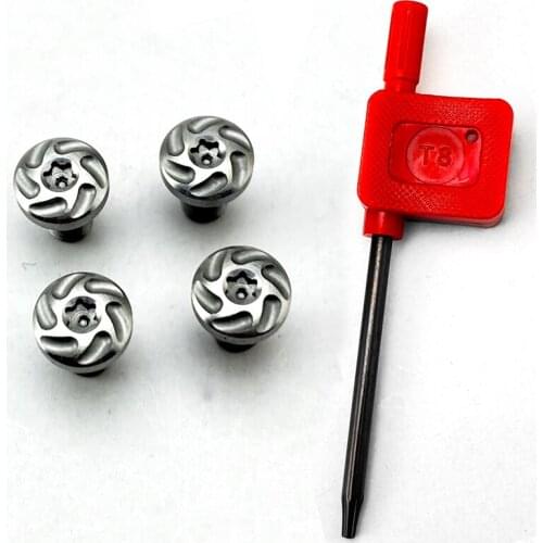 Custom 1911 Grips Screws 416 stainless steel CNC T8 torx Screws
