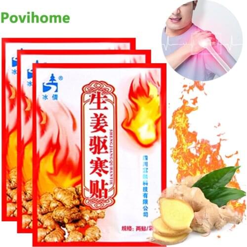 10pcs Herbal Ginger Patch Body Neck Knee Joint Leg Shoulder Pain Relief Feet Arthritis Rheumatism Plaster Pain Relieving Paste