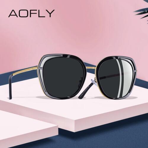 AOFLY Women's Square Sunglasses