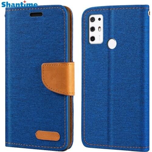 Oxford Leather Wallet Case For Tone E21 With TPU Soft Back Cover Magnet Flip Case For Tone E21