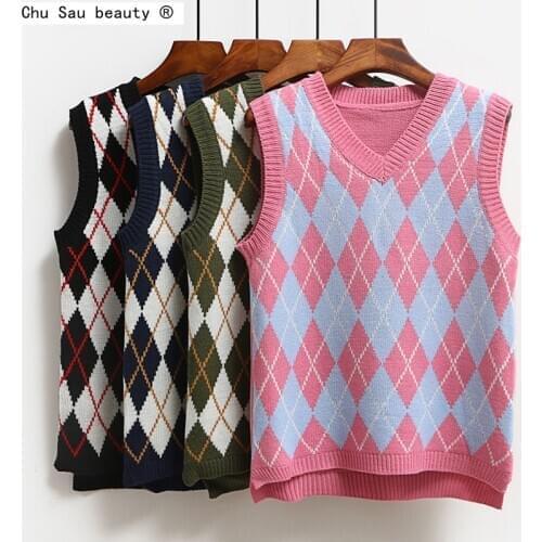 Chu Sau beauty Women's Knitted Vests