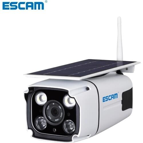 ESCAM QF260 WIFI Wireless IP67 Outdoor 1080P 2.0MP Solar Battery Power Low Power Consumption PIR Surveillance Security Camera