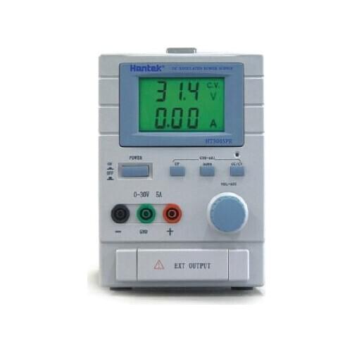 HT3005PE Hantek DC Power Supply Adjustable 0-30V 0-5A Regulators Voltage Supply LCD Display Tools
