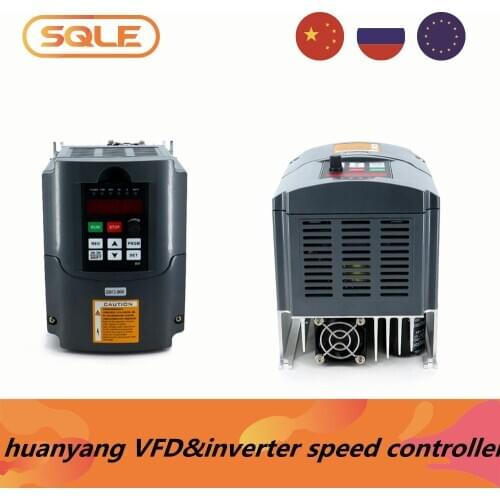 Huanyang HY series inverter & VFD HY05D523B 5.5kw 5500w General V/F type 400hz input single phase ouput 3 phase 220v 380v