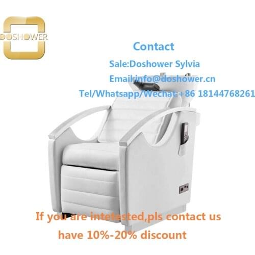 Shampoo chair blackwash with electronic shampoo chair for comfortable shampoo chair