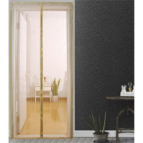 Summer Anti Fly Mosquito Insect Door Screen Net Mesh Custom Made Magic Magnetic Window Screen Curtain Door Mesh