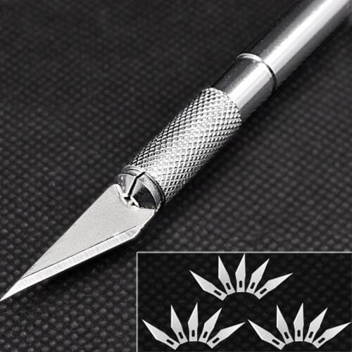 6/16Pcs Blade Pastry Non-Slip Knife Tools Kit Cutter Engraving Craft Knives Sculpture Carving Knife Cake Decorating Tools