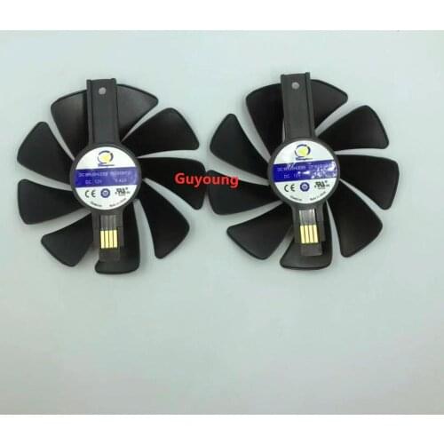 New 95MM Ball Bearing Cooler Fan Replacement For MSI RX 580 570 480 470 Gaming X 8G RX580 RX570 RX480 RX470 Graphics Card Fans