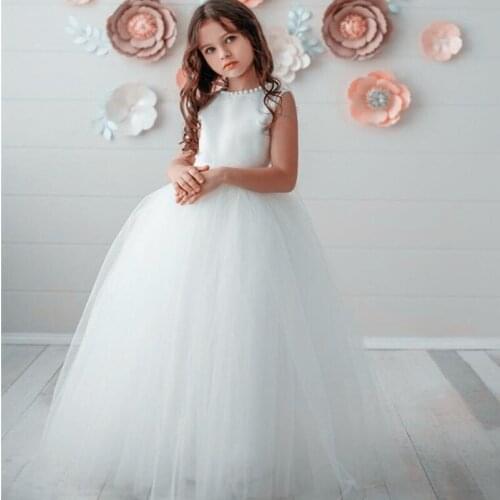 Flower Girl Dress Holy Communion Party Prom Princess Pageant Dress Dressy Everyday Holiday Pageant Wedding