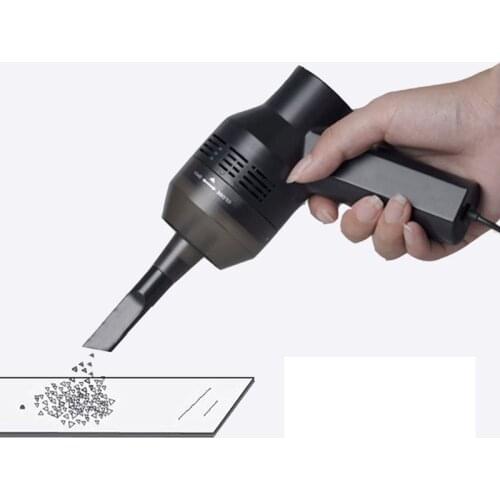 Portable Mini Vacuum Cleaner for Car Computer Keyboard Dust USB Handheld Suction Machine Brush Cleaning Tools for Desktop Home