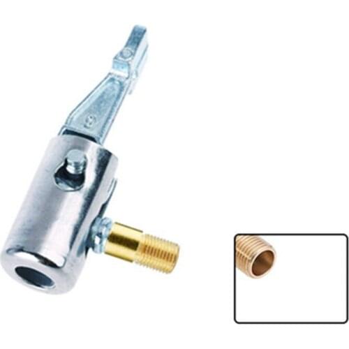 Portable Inflatable Pump for Car Tire Air Chuck Compressor Tire Inflator Tire Chuck with Barb Connector for Hose Repair