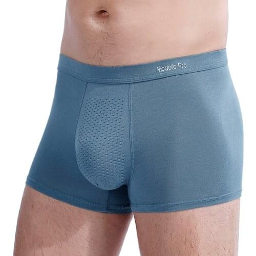 Mens Boxer U Convex Pouch Underwear Comfortable Cueca Male Panties For Men Lingerie Sexy Boxershorts Man Swimming Trunks A50