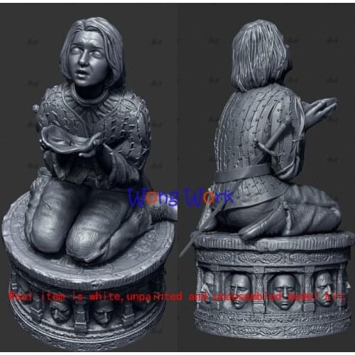 Wong Work Unpainted 20cmH 3D Printing Unassembled Garage Kits GK Model Kit Figure Statue TTG-210505-17