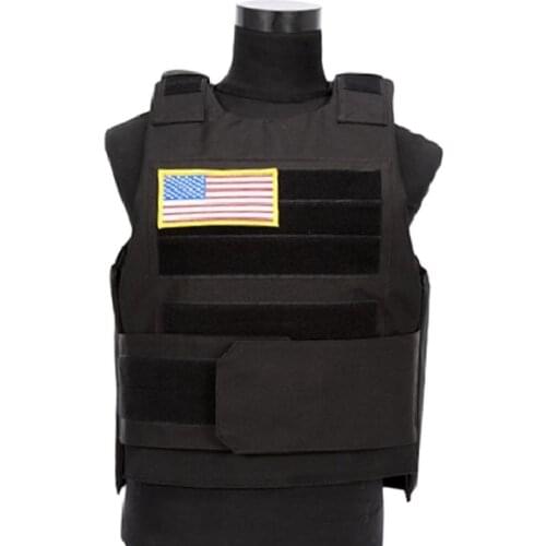 DEWO High Quality Tactical Army Vest Down Body Armor Plate Tactical Airsoft Carrier Vest CP Camo Hunting Police Combat Clothes