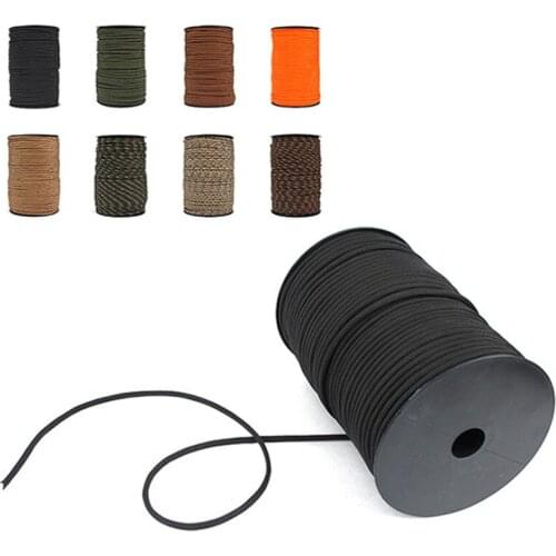 Noble Eagle 100M 9 Core 550 Paracord Cord Polyester Umbrella Rope Outdoor Camping Survival Bracelet DIY Climbing Tent Cord