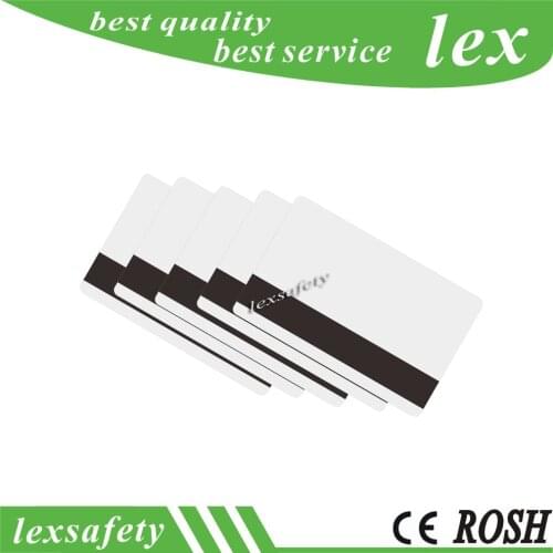 100Pcs/Lot 1k Byte Rewritable Programmable Plastic Blank Gift Card/13.56mhz IC Card Blank Hico Magnetic Card Price