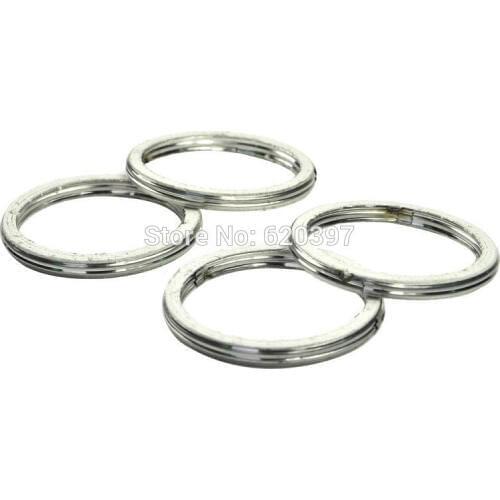 4 PCs Exhaust Pipe Header Gasket for SUZUKI Motorcycle 1989-2006 GSX750F KATANA 1988-1993 GSX1100F KATANA 1986-1992 GSX-R750