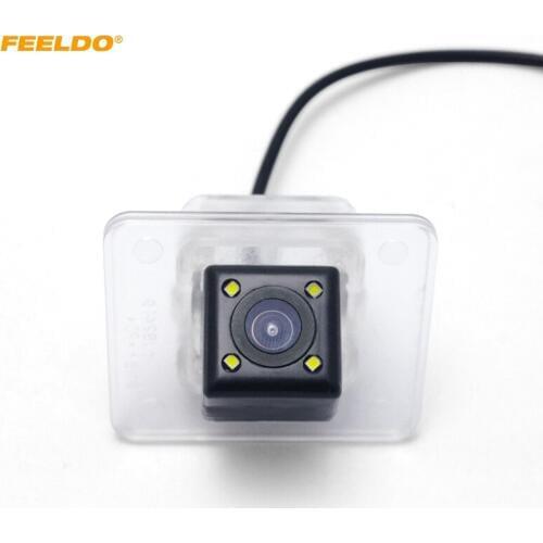 FEELDO Car Backup Rear View Car Camera with LED Light For KIA Optima/Lotze/K5 Reverse Parking Camera #HQ5681