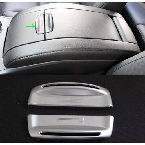 Car Accessories Interior Decoration ABS Rear Armrest Box Cover Decoration Trim For Toyota Highlander 2018 Car Styling