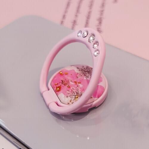 Mobile phone ring buckle bracket metal Bracket Socket Stand Rhinestones Finger Ring Universal Socket Holder for mobile phones